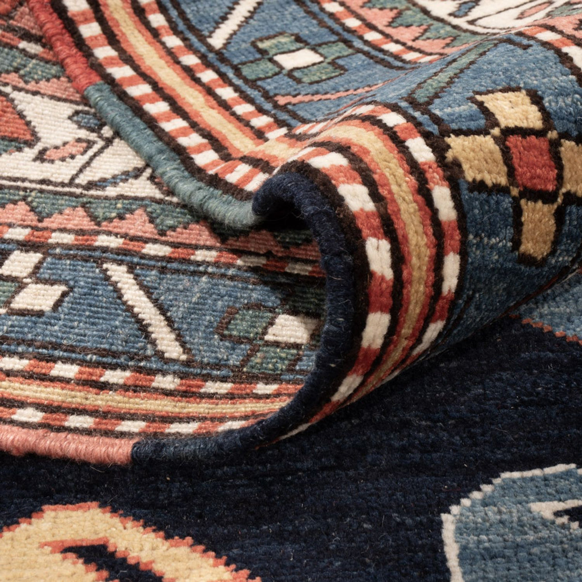 Ziegler Carpet - Kazak - 328 x 247 cm - mørkeblå