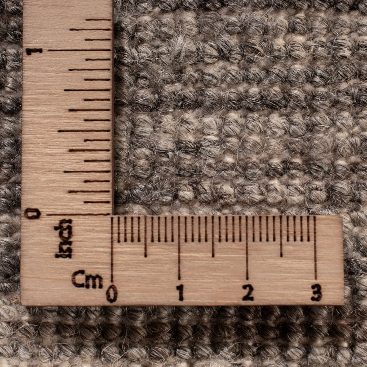 Berber tæppe - 404 x 304 cm - mørk beige