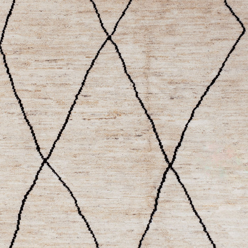 Berber tæppe - 293 x 198 cm - beige