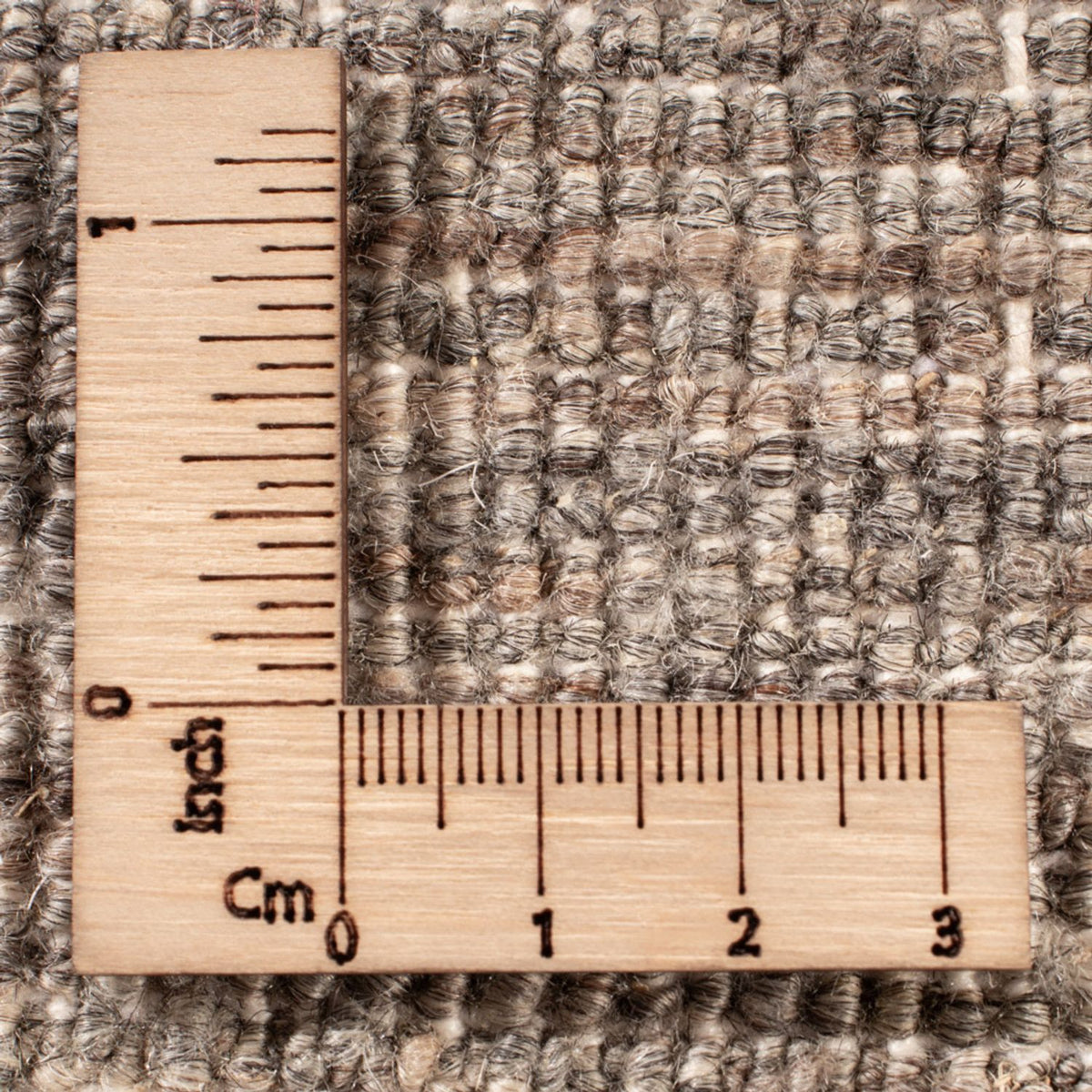 Berber tæppe - 240 x 181 cm - mørk beige