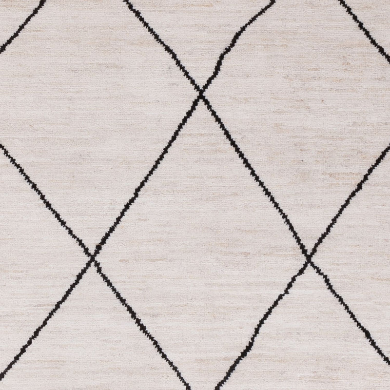 Berber tæppe - 206 x 155 cm - beige