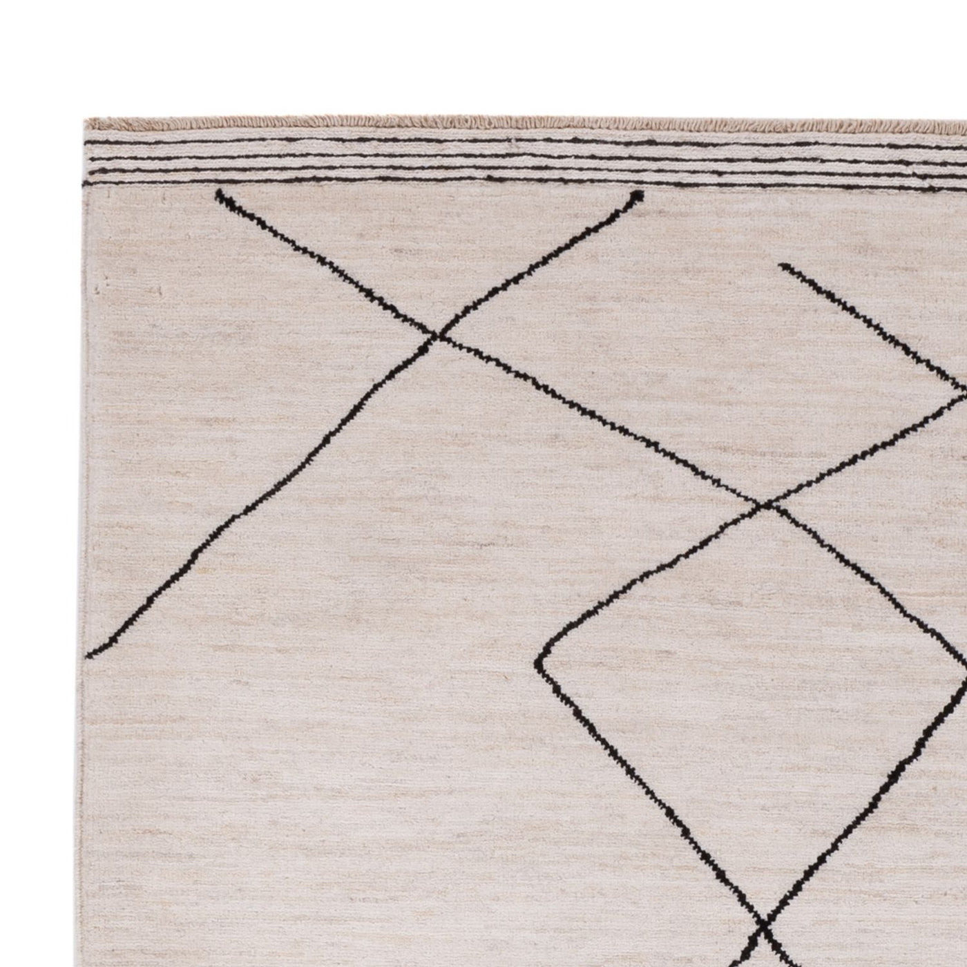 Berber tæppe 206x155cm - Uldtæppe