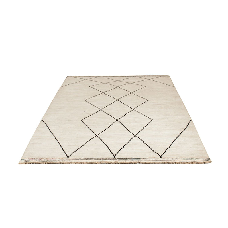 Berber tæppe - 206 x 155 cm - beige