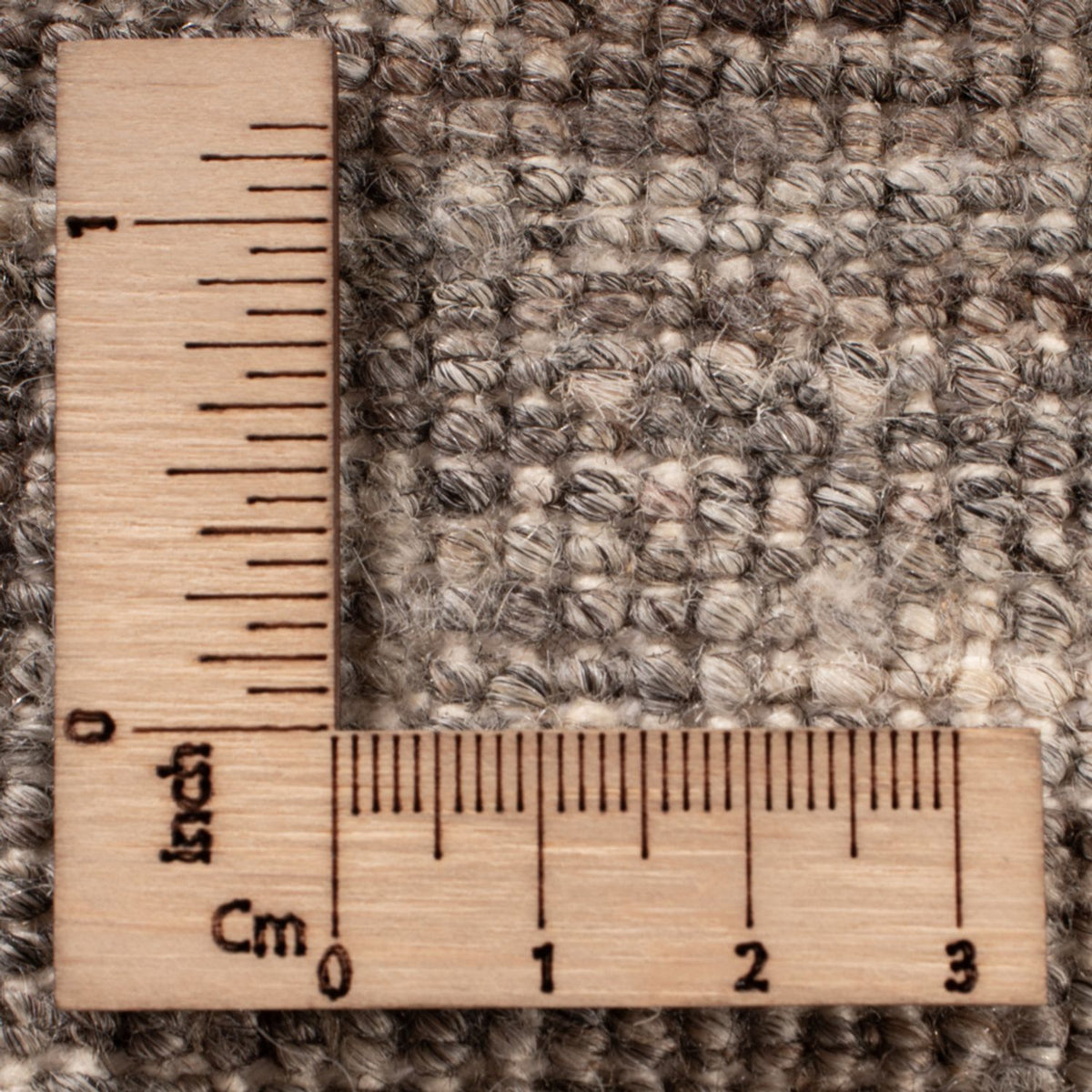 Berber tæppe - 240 x 176 cm - mørk beige