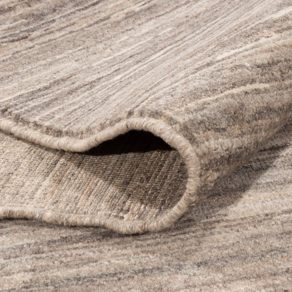 Berber tæppe - 239 x 170 cm - mørk beige