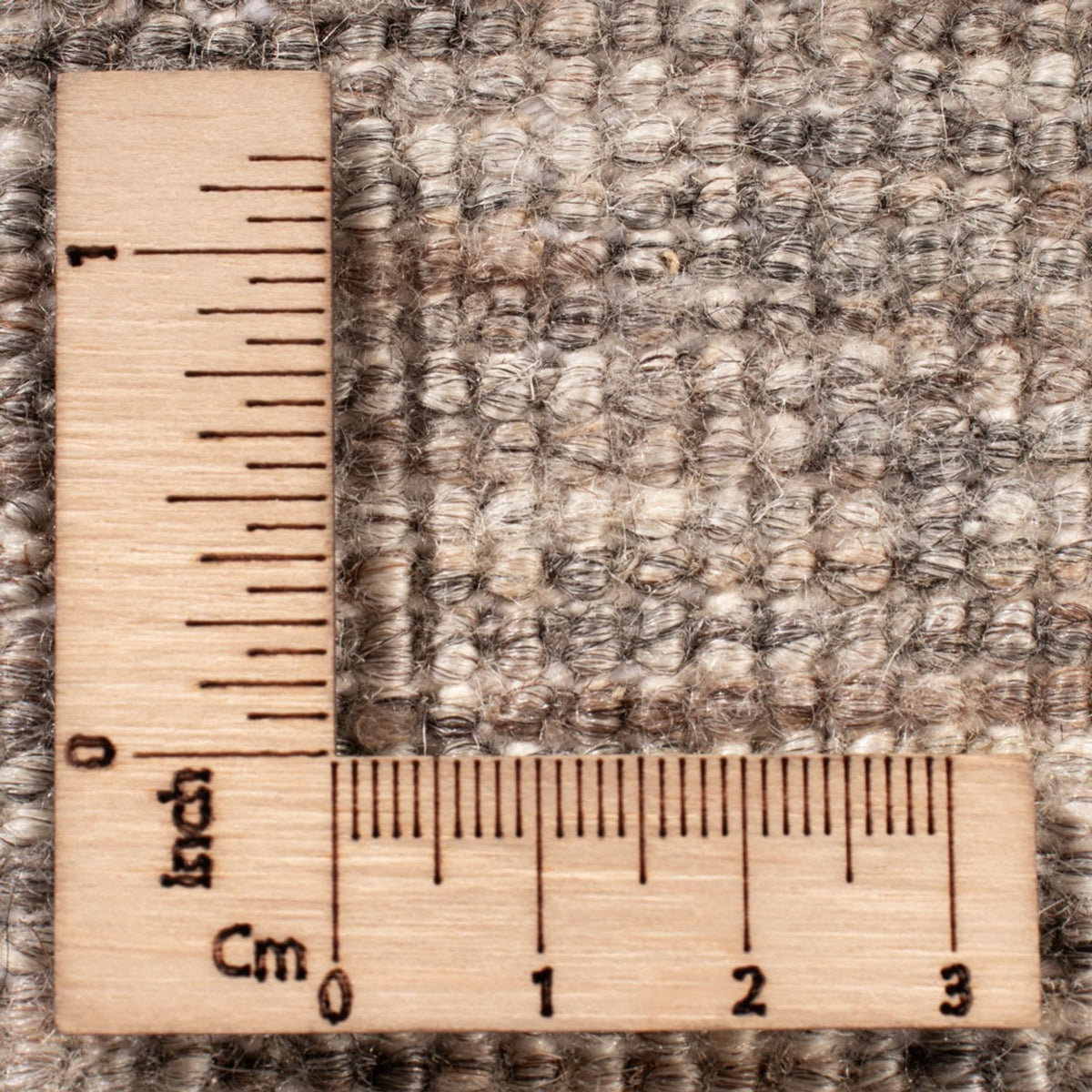 Berber tæppe - 240 x 182 cm - mørk beige