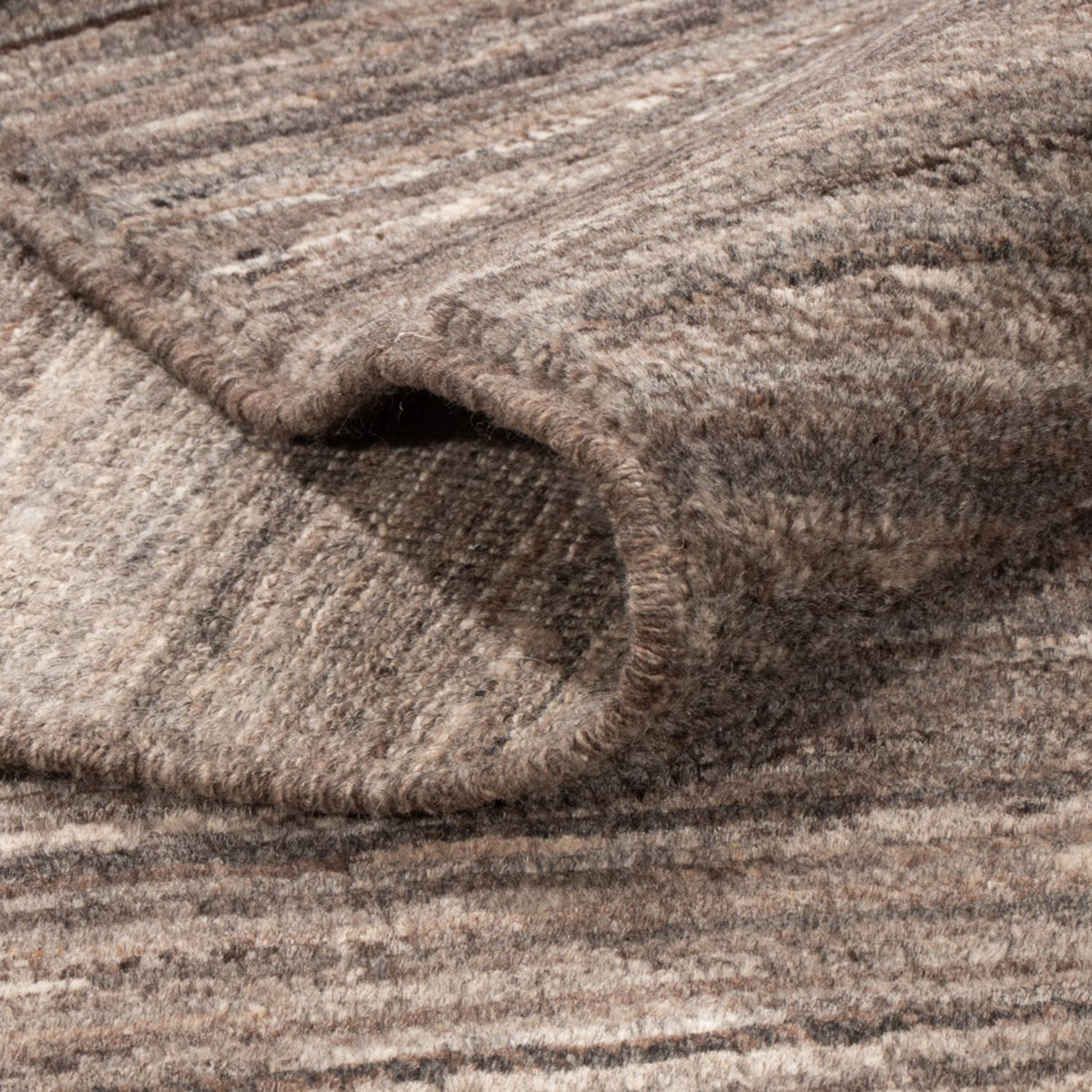 Berber tæppe - 240 x 179 cm - mørk beige