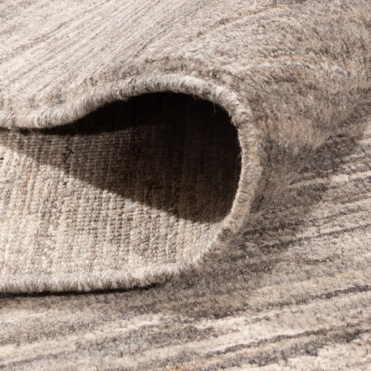 Berber tæppe - 298 x 204 cm - mørk beige