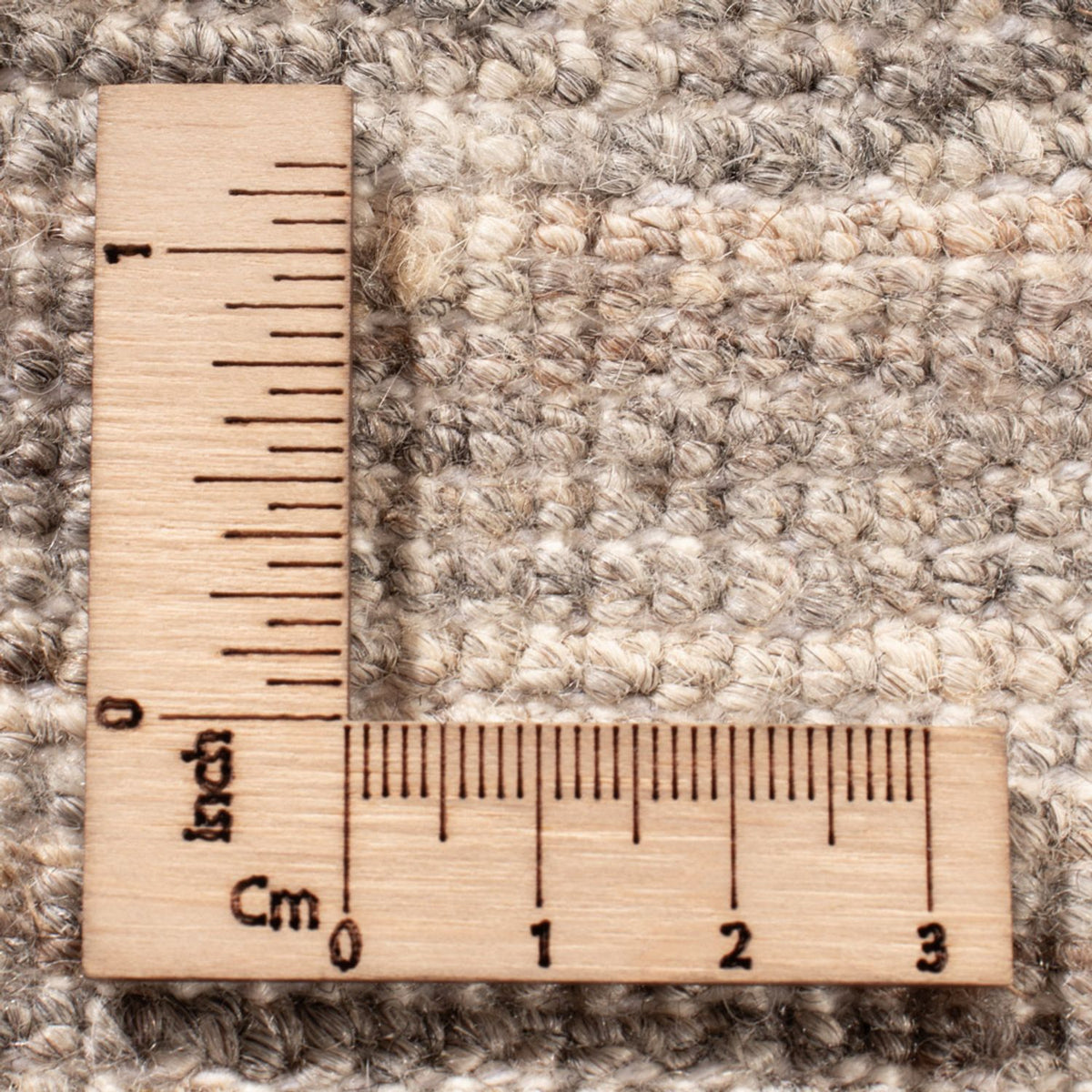 Berber tæppe - 298 x 204 cm - mørk beige