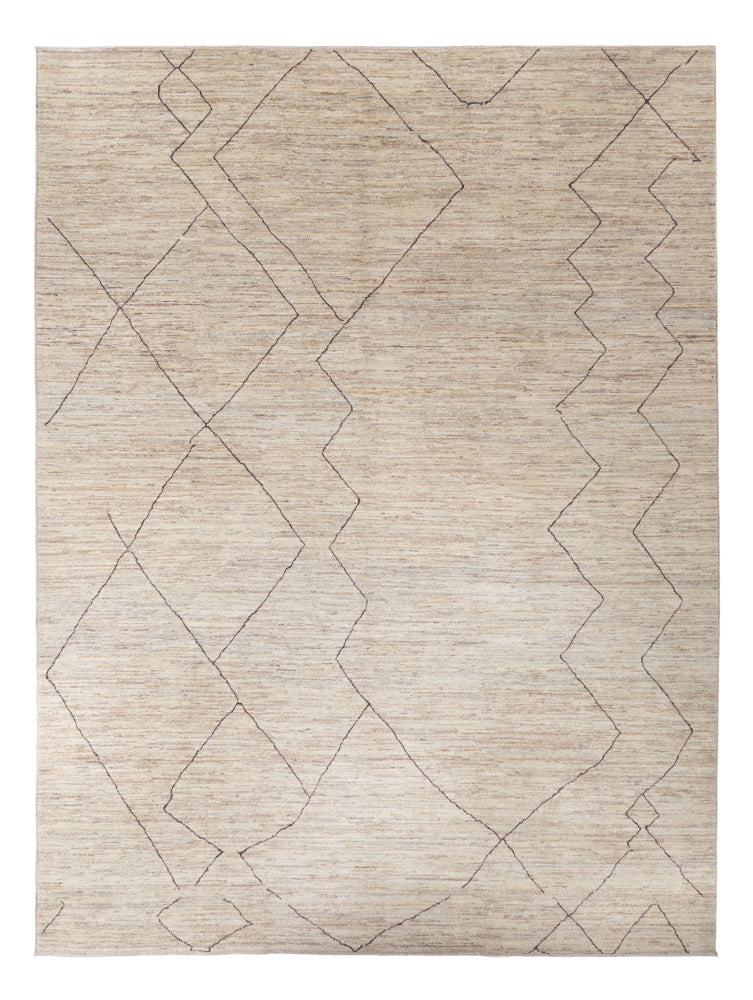 Berber Teppich - 362 x 276 cm - beige