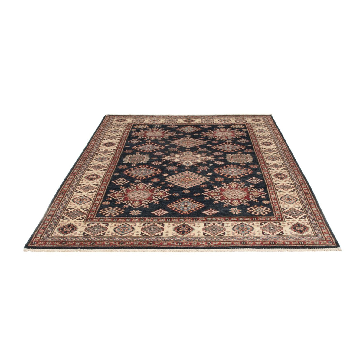 Ziegler Carpet - Kazak - 211 x 152 cm - mørkeblå