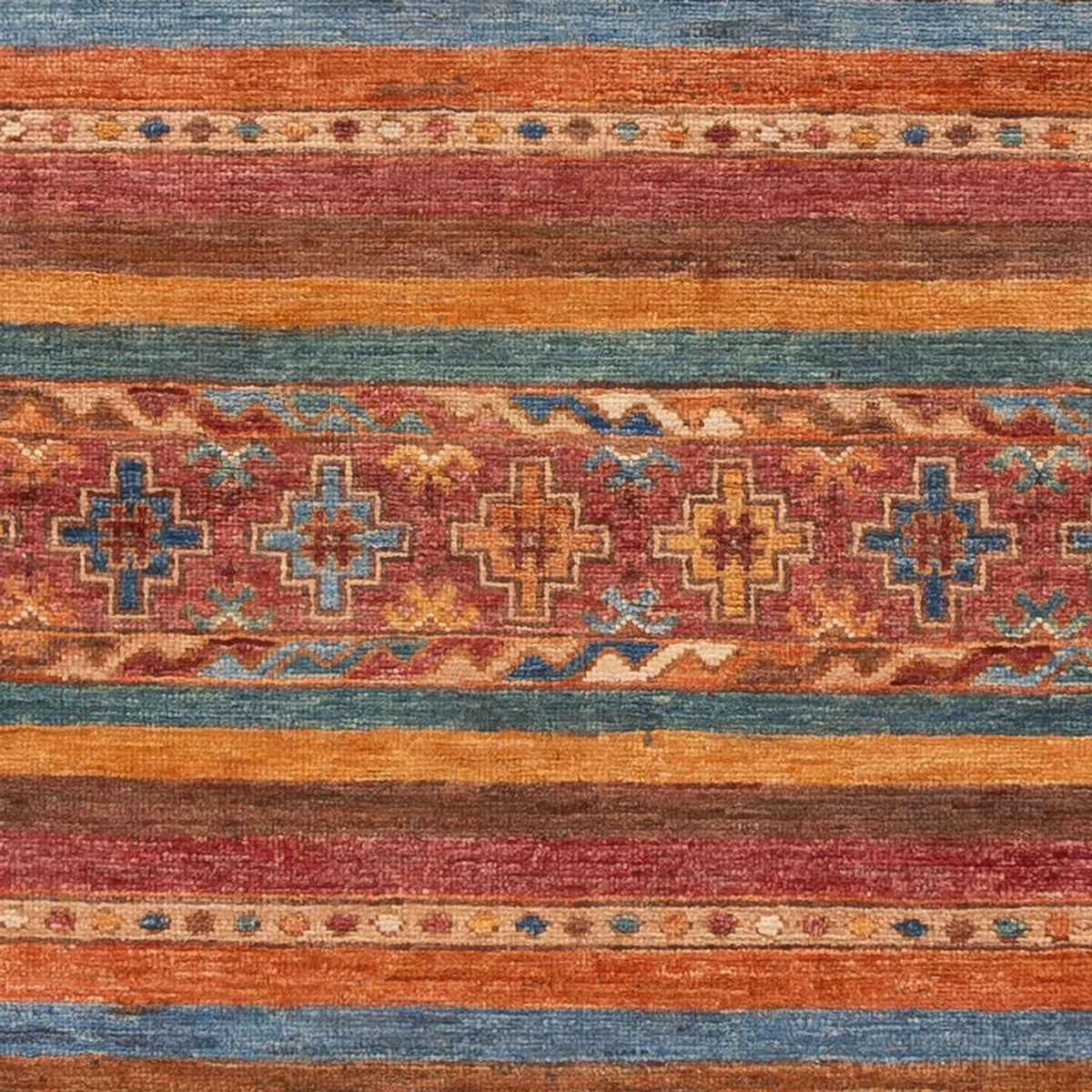 Løber Ziegler Carpet - Shal - 209 x 76 cm - flerfarvet