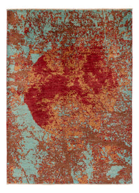 Designer tæppe - 246 x 173 cm - flerfarvet