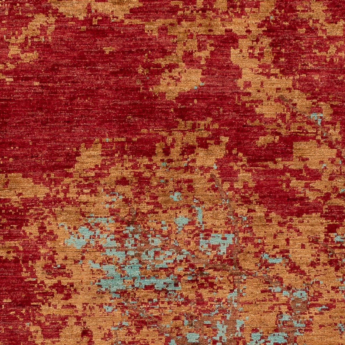 Designer tæppe - 246 x 173 cm - flerfarvet