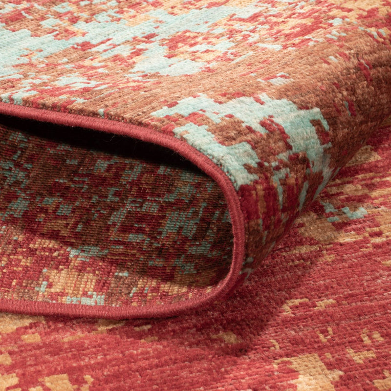 Designer tæppe - 246 x 173 cm - flerfarvet