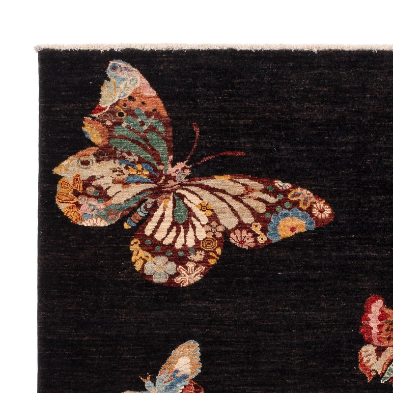 Designer tæppe - 239 x 176 cm - flerfarvet