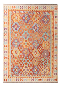 Kelim Carpet - Splash - 288 x 206 cm - flerfarvet