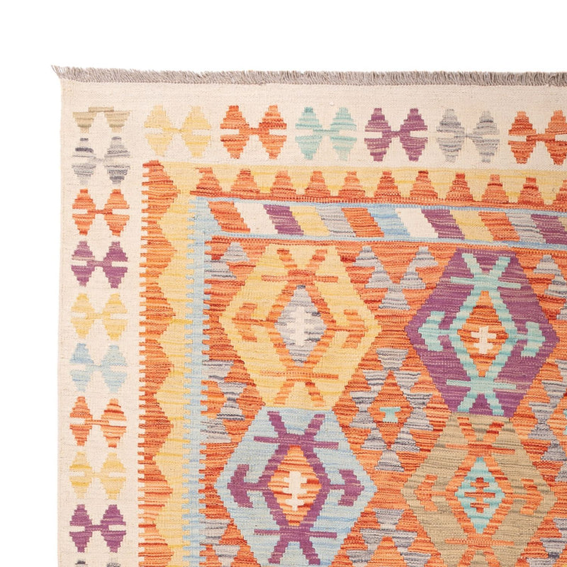 Kelim Carpet - Splash - 288 x 206 cm - flerfarvet
