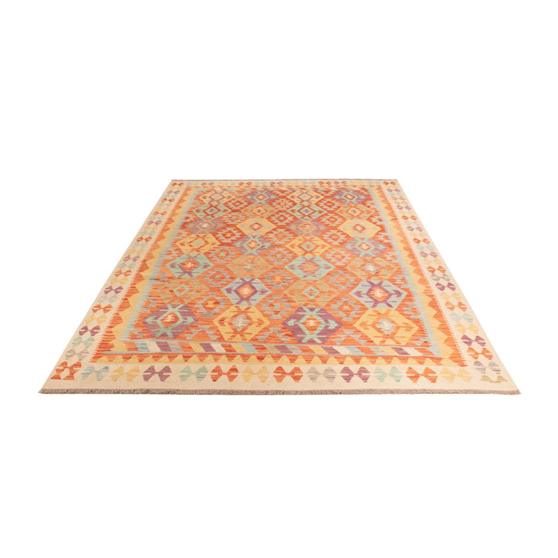 Kelim Carpet - Splash - 288 x 206 cm - flerfarvet
