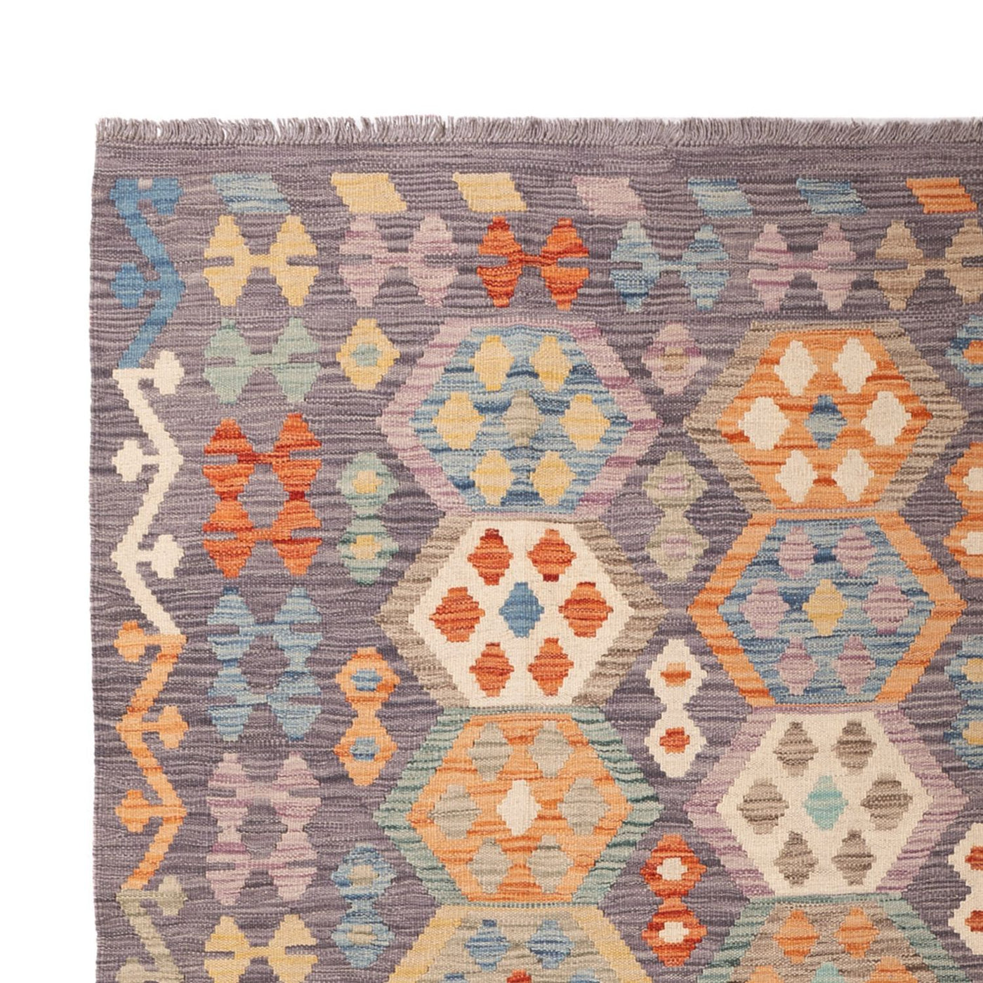 Kilim Maimana Tæppe 296x205cm - Uldtæppe