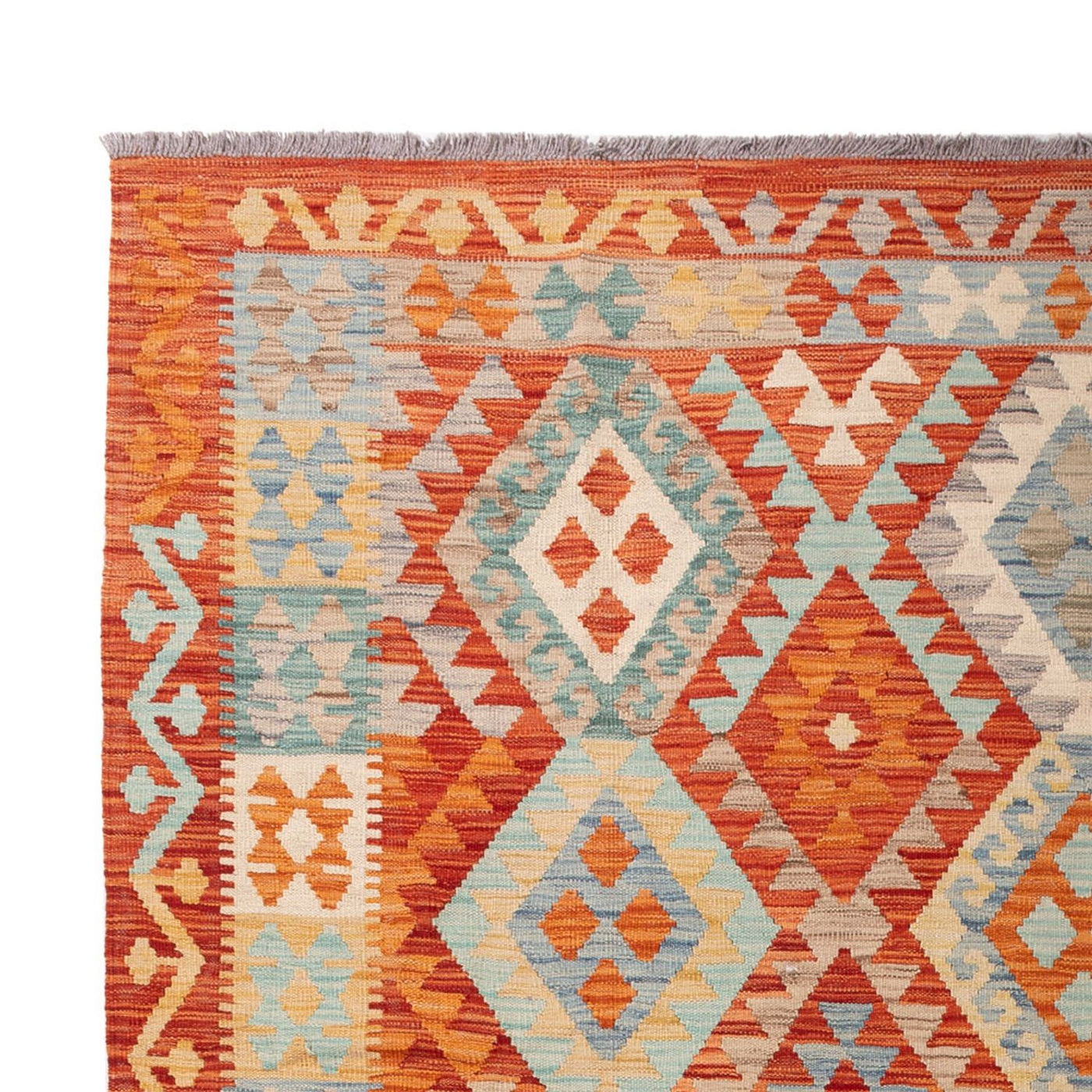Kilim Maimana Tæppe 291x201cm - Uldtæppe