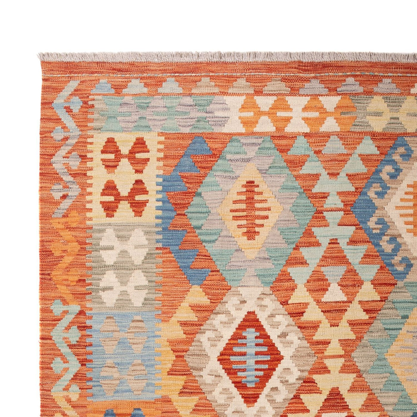 Kilim Maimana Tæppe 292x198cm - Uldtæppe