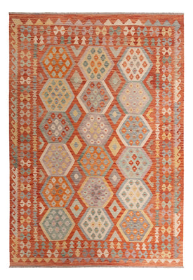 Kelim Carpet - Splash - 289 x 200 cm - flerfarvet