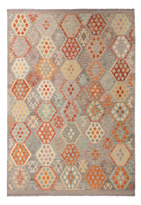 Kelim Carpet - Splash - 288 x 202 cm - flerfarvet