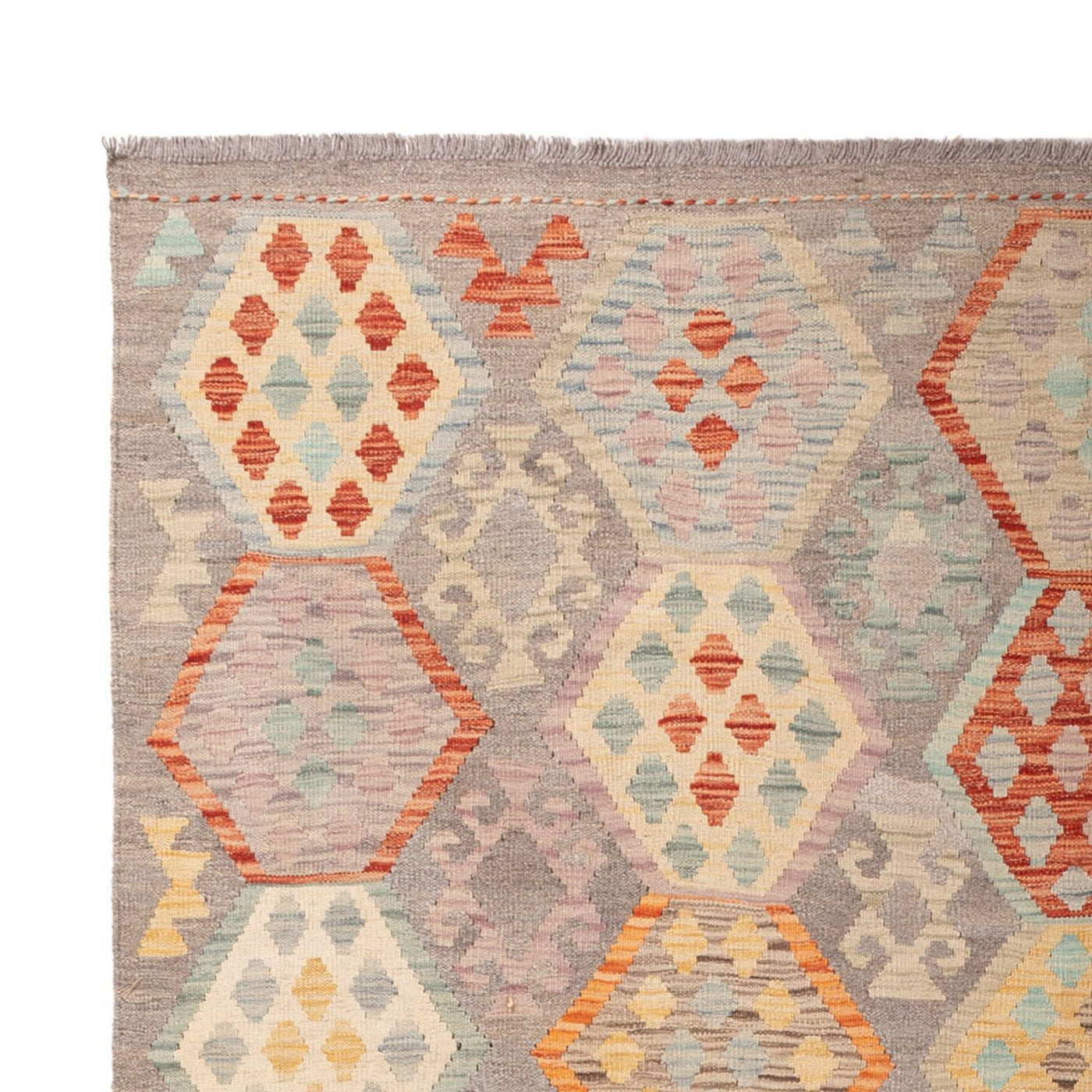 Kilim Maimana Tæppe 288x202cm - Uldtæppe
