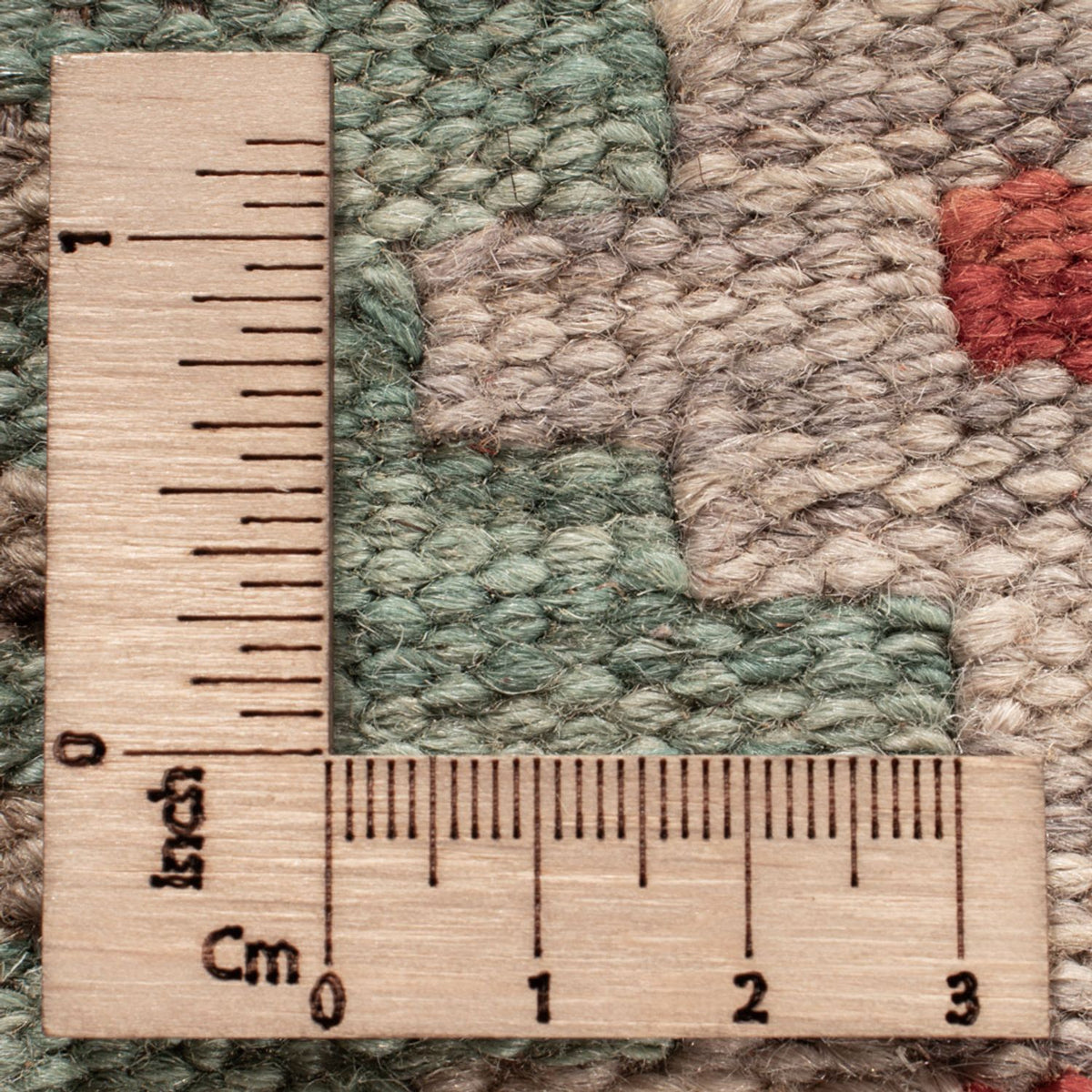 Kelim Carpet - Splash - 187 x 129 cm - flerfarvet