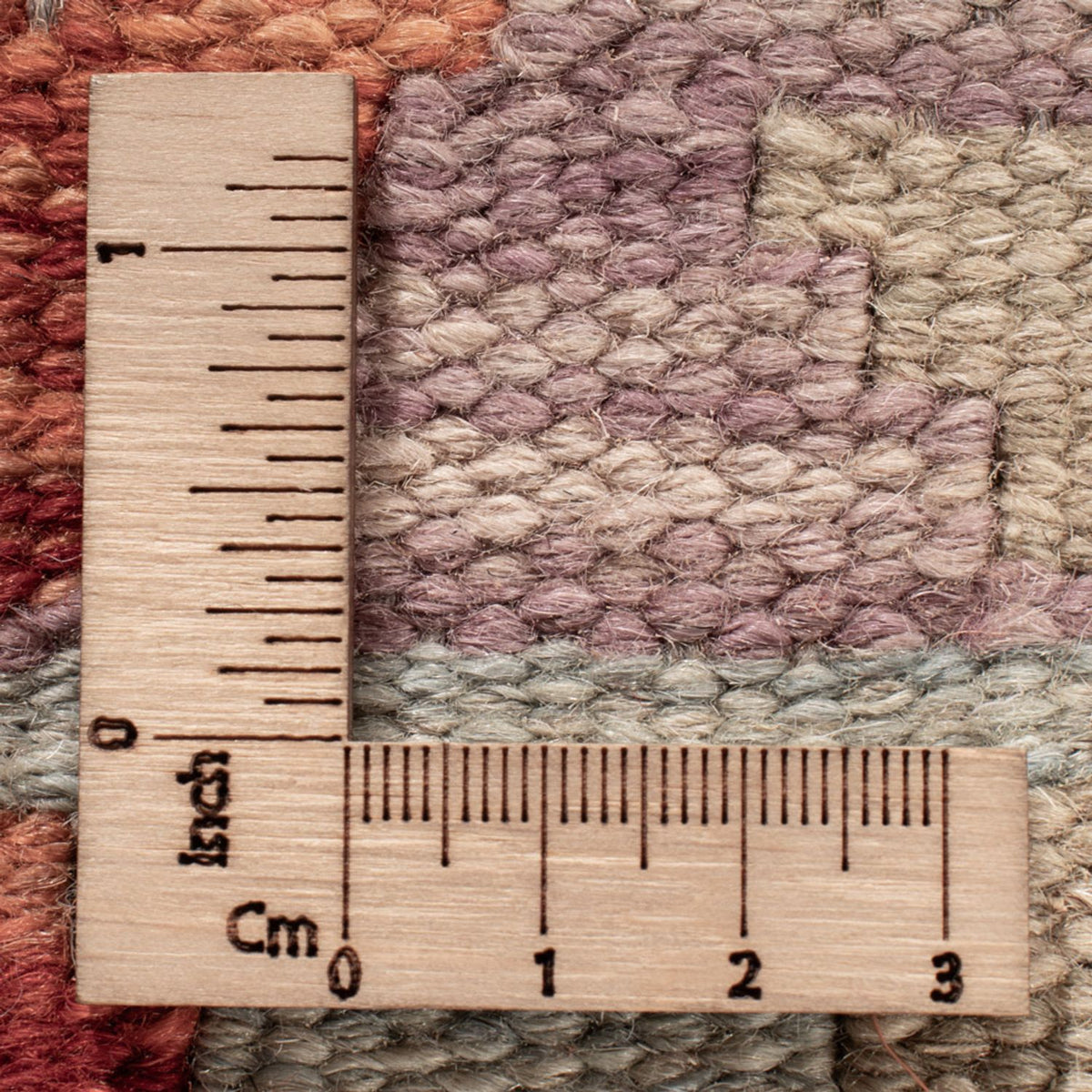 Kelim Carpet - Splash - 175 x 124 cm - flerfarvet