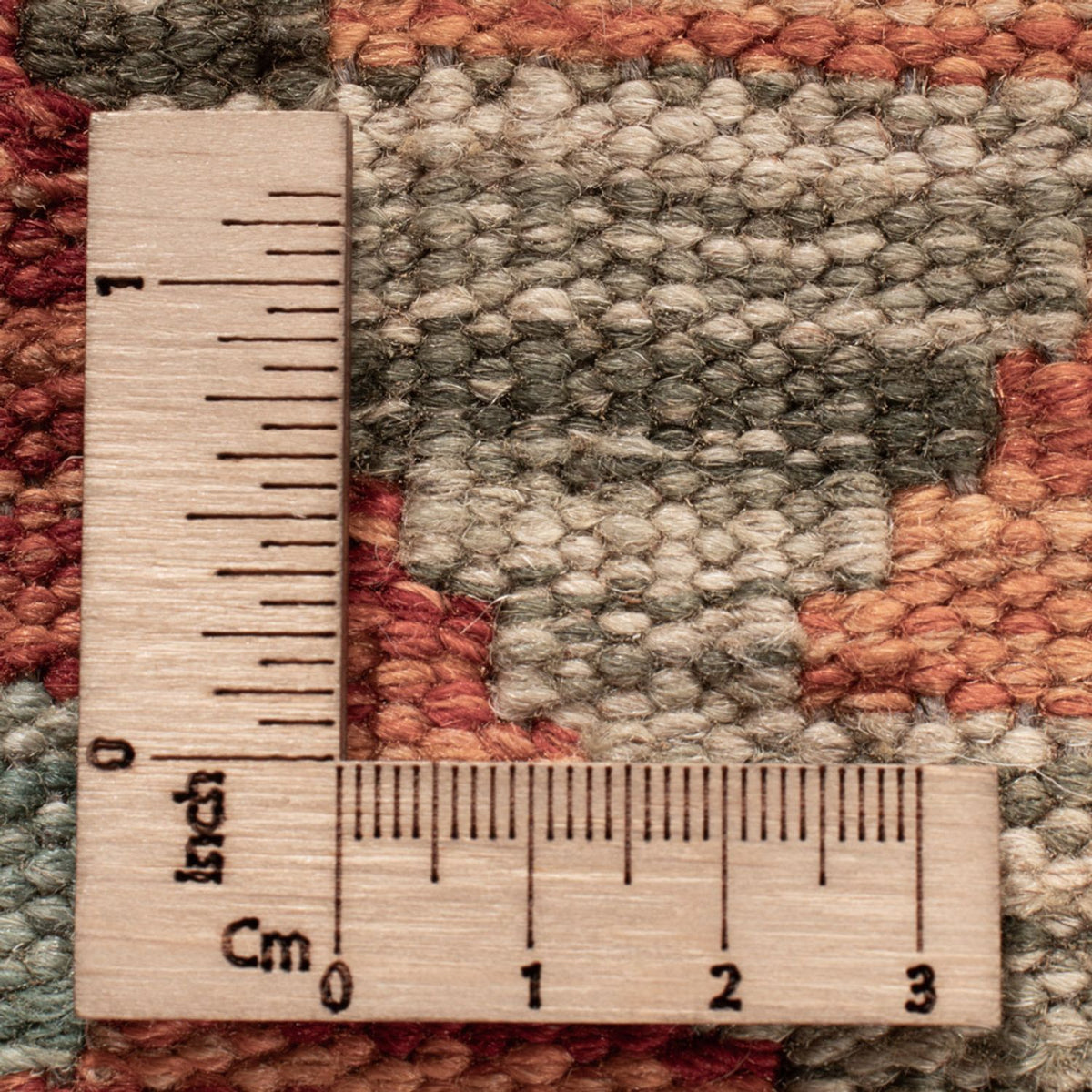 Kelim Carpet - Splash - 176 x 125 cm - flerfarvet