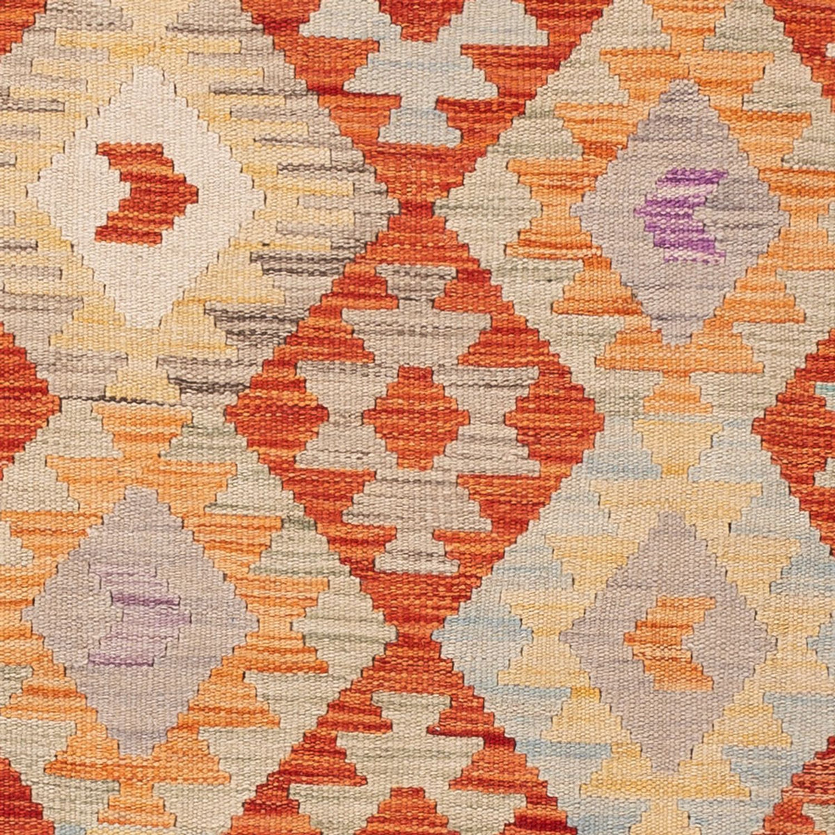 Kelim Carpet - Splash - 174 x 122 cm - flerfarvet