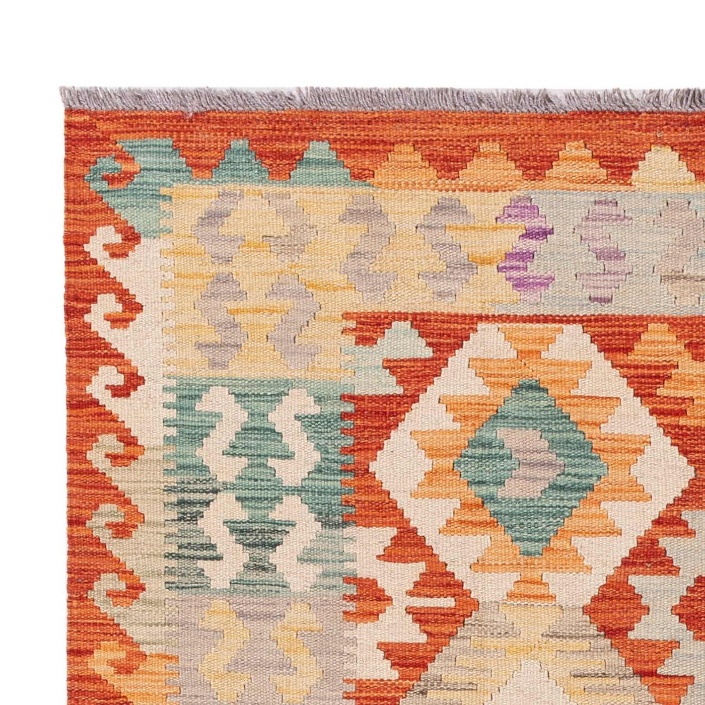 Kilim Maimana Tæppe 174x122cm - Uldtæppe