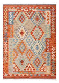 Kelim Carpet - Splash - 170 x 122 cm - flerfarvet