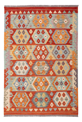 Kelim Carpet - Splash - 176 x 123 cm - flerfarvet