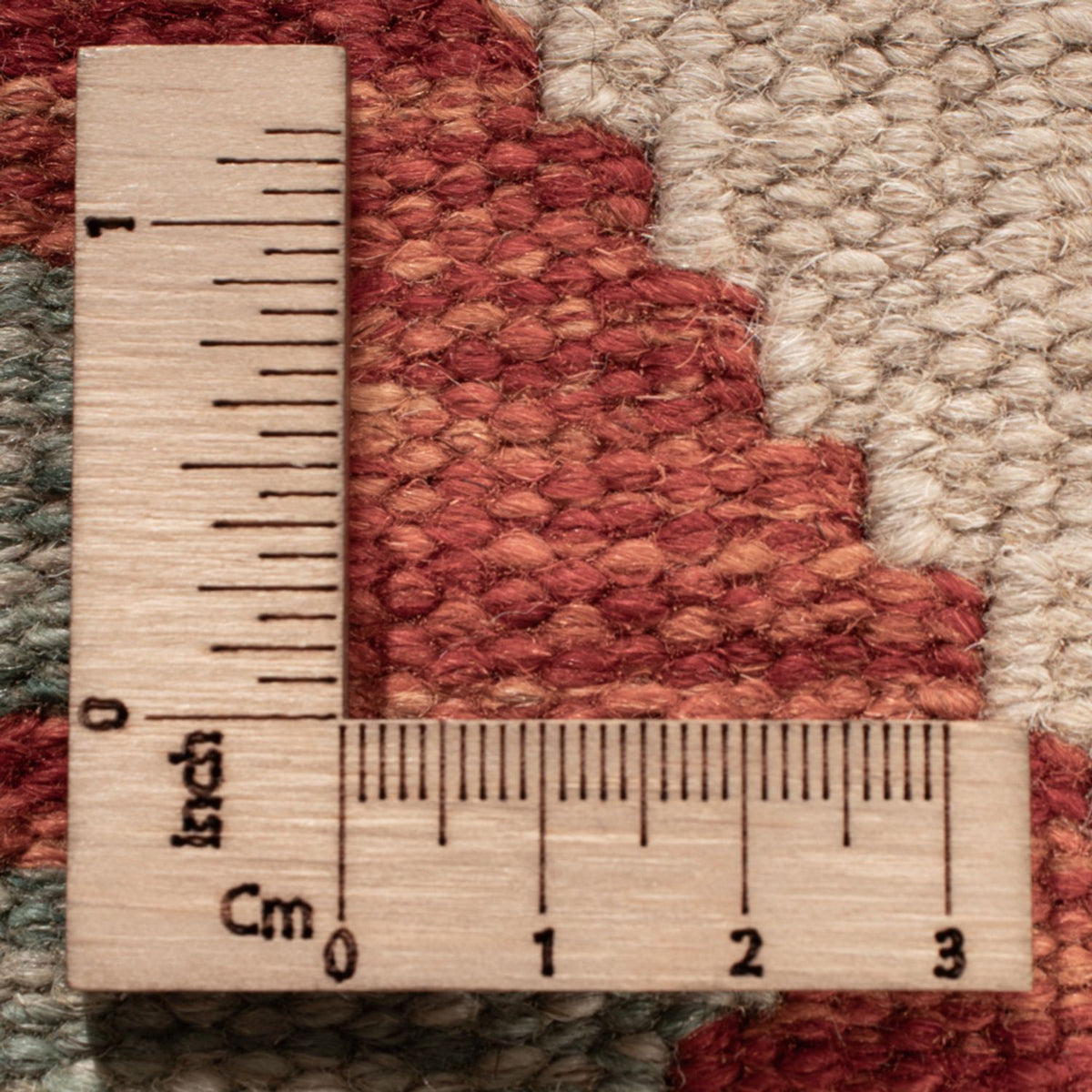 Kelim Carpet - Splash - 169 x 125 cm - flerfarvet