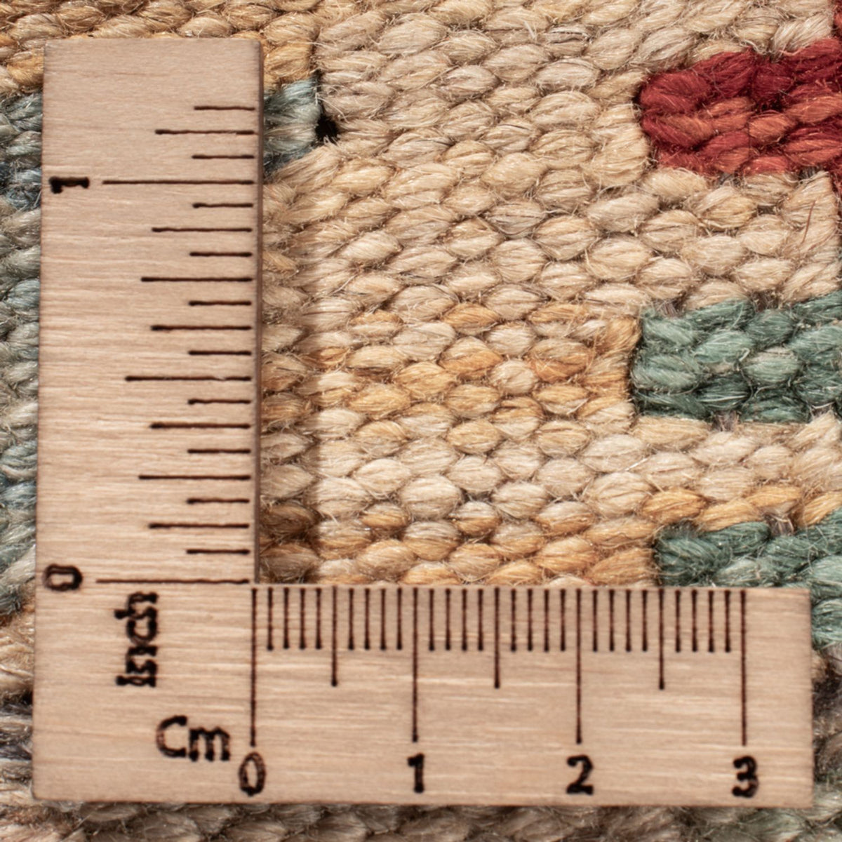 Kelim Carpet - Splash - 174 x 125 cm - flerfarvet