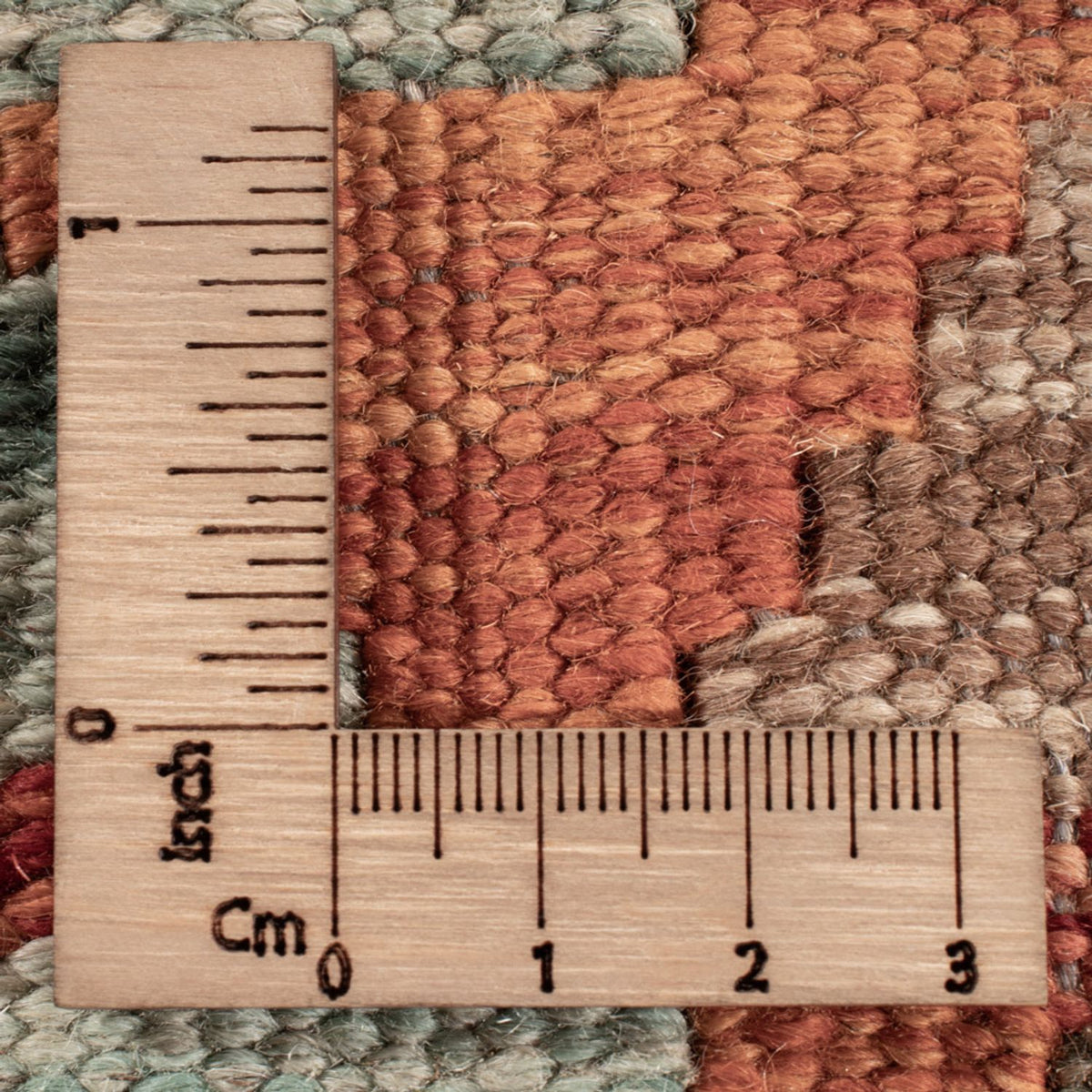 Kelim Carpet - Splash - 181 x 120 cm - flerfarvet