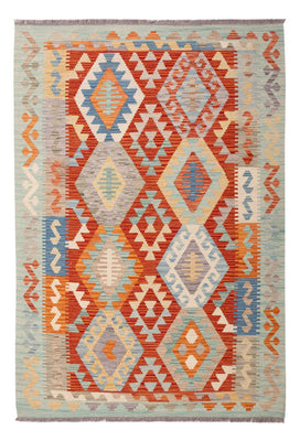 Kelim Carpet - Splash - 180 x 127 cm - flerfarvet