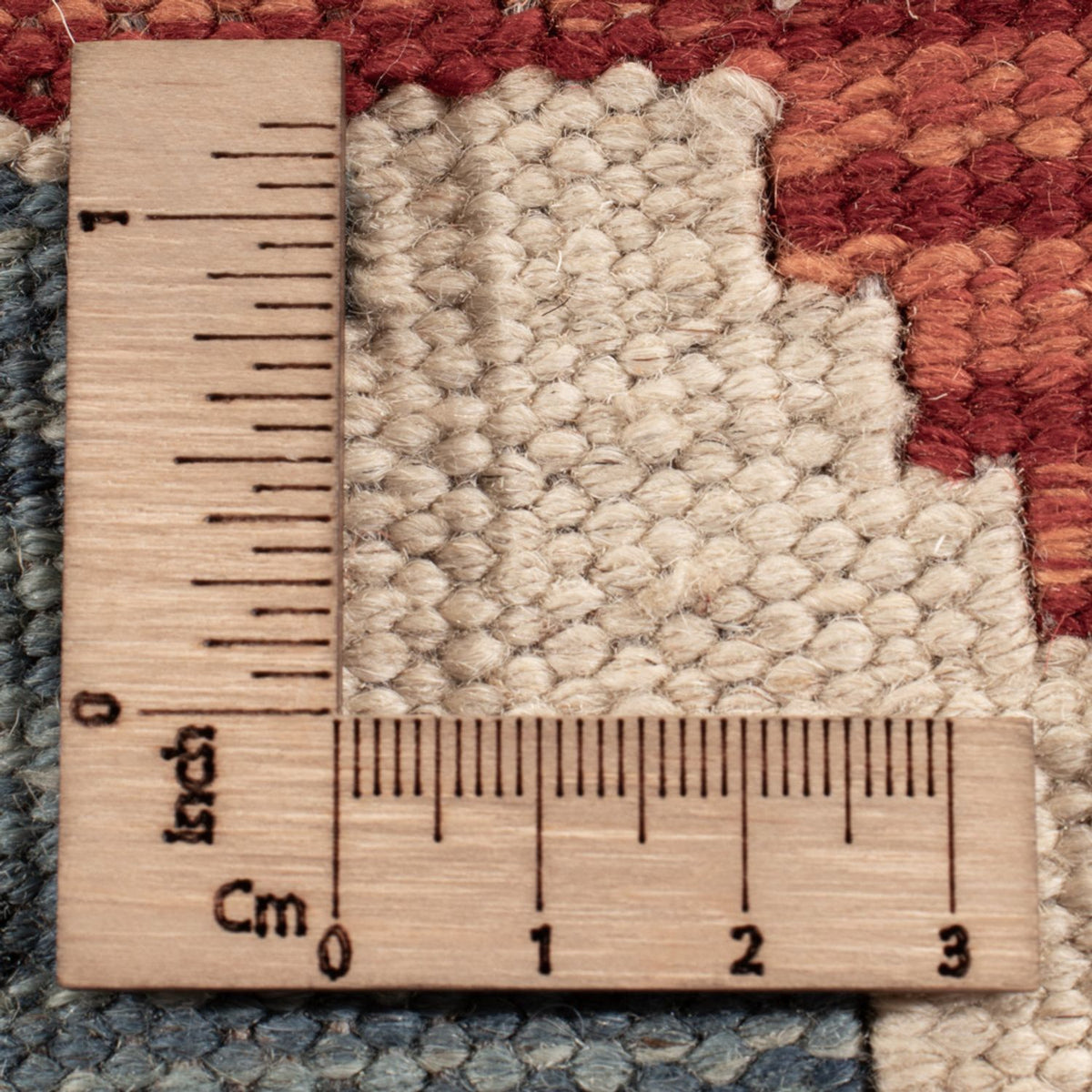 Kelim Carpet - Splash - 180 x 127 cm - flerfarvet