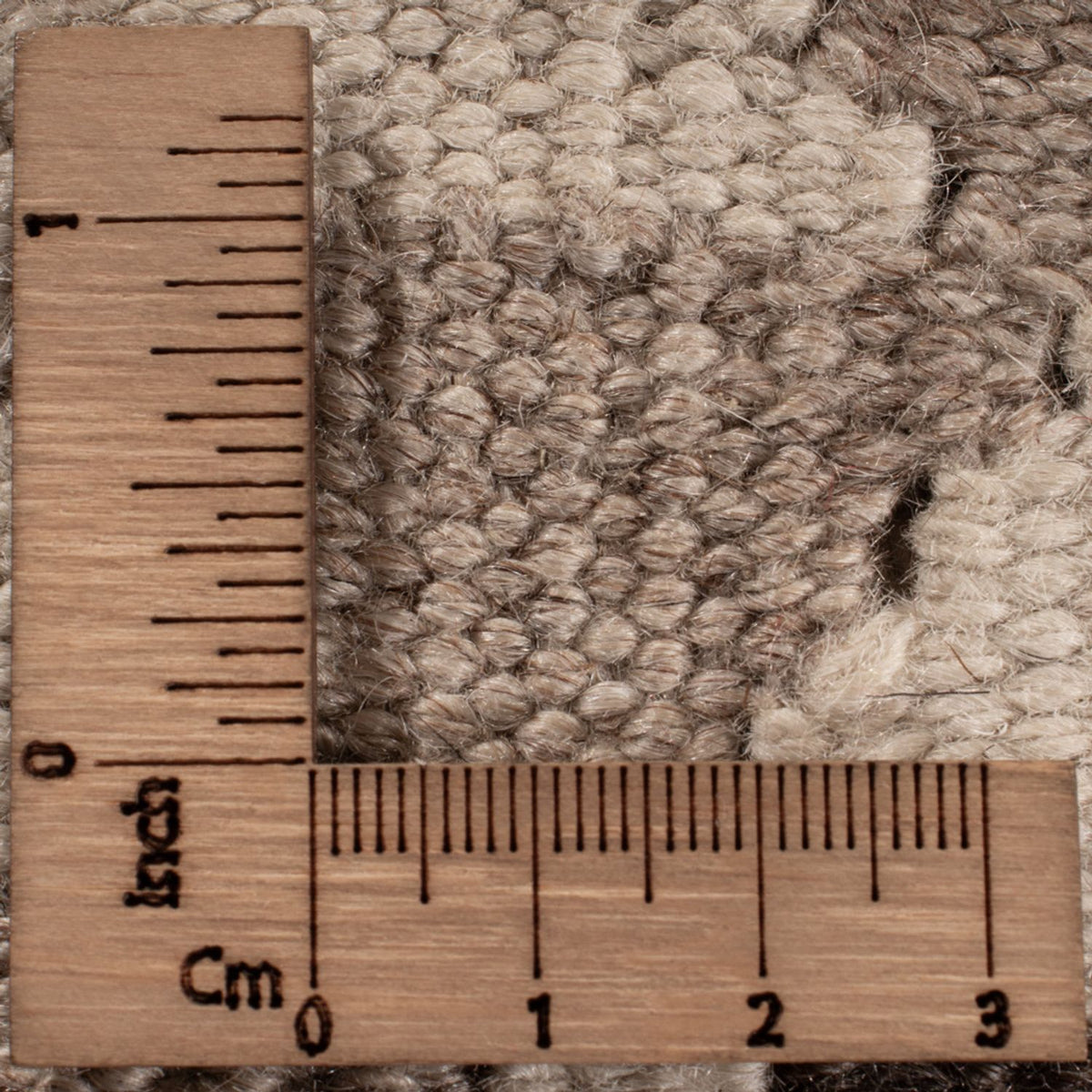 Kelim Carpet - Splash - 291 x 208 cm - lysegrå