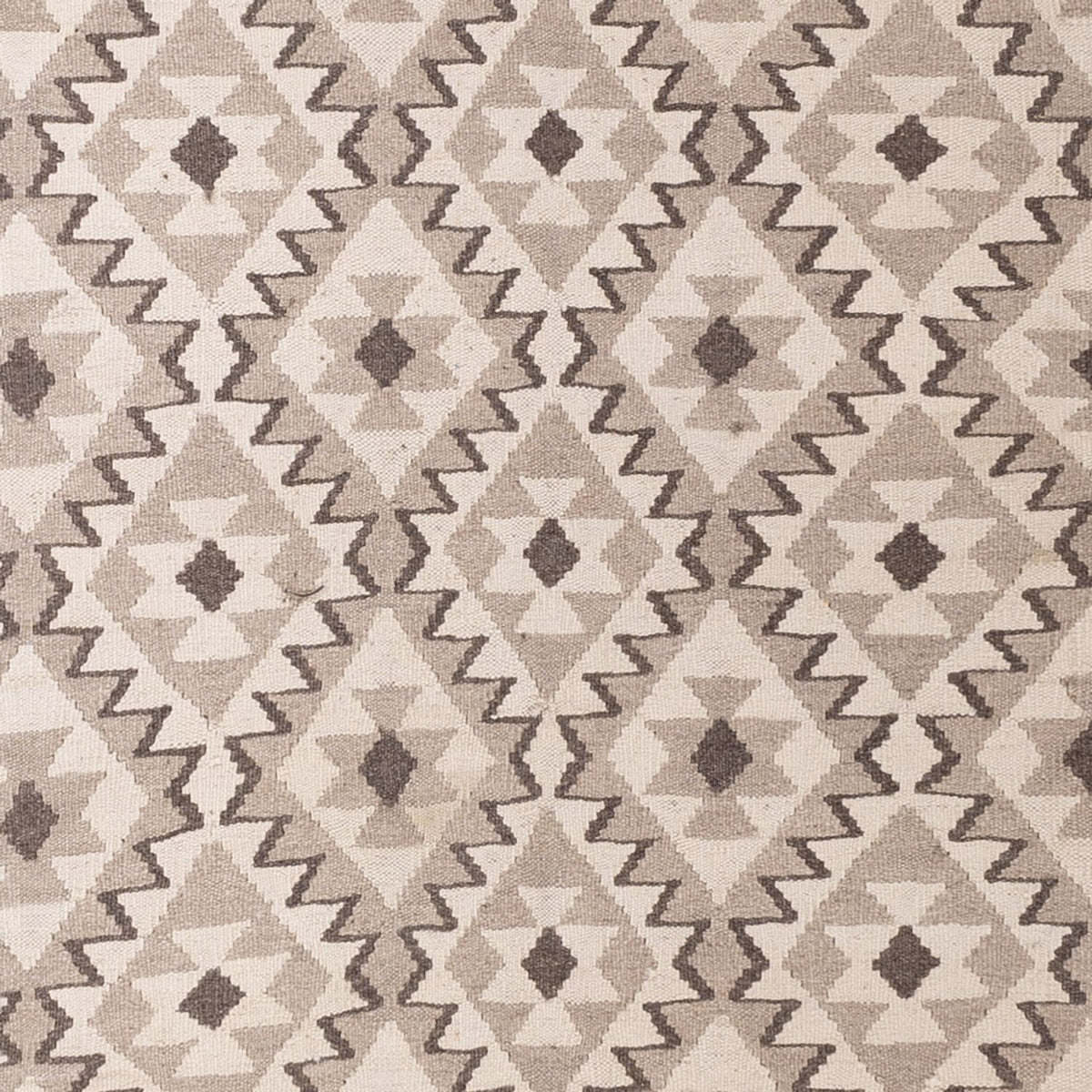 Kelim Carpet - Splash - 290 x 202 cm - lysegrå