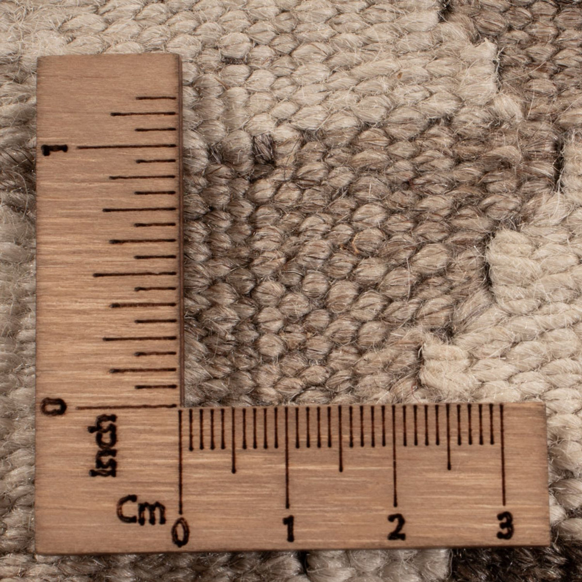 Kelim Carpet - Splash - 290 x 202 cm - lysegrå