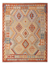 Kelim Carpet - Splash - 170 x 132 cm - flerfarvet