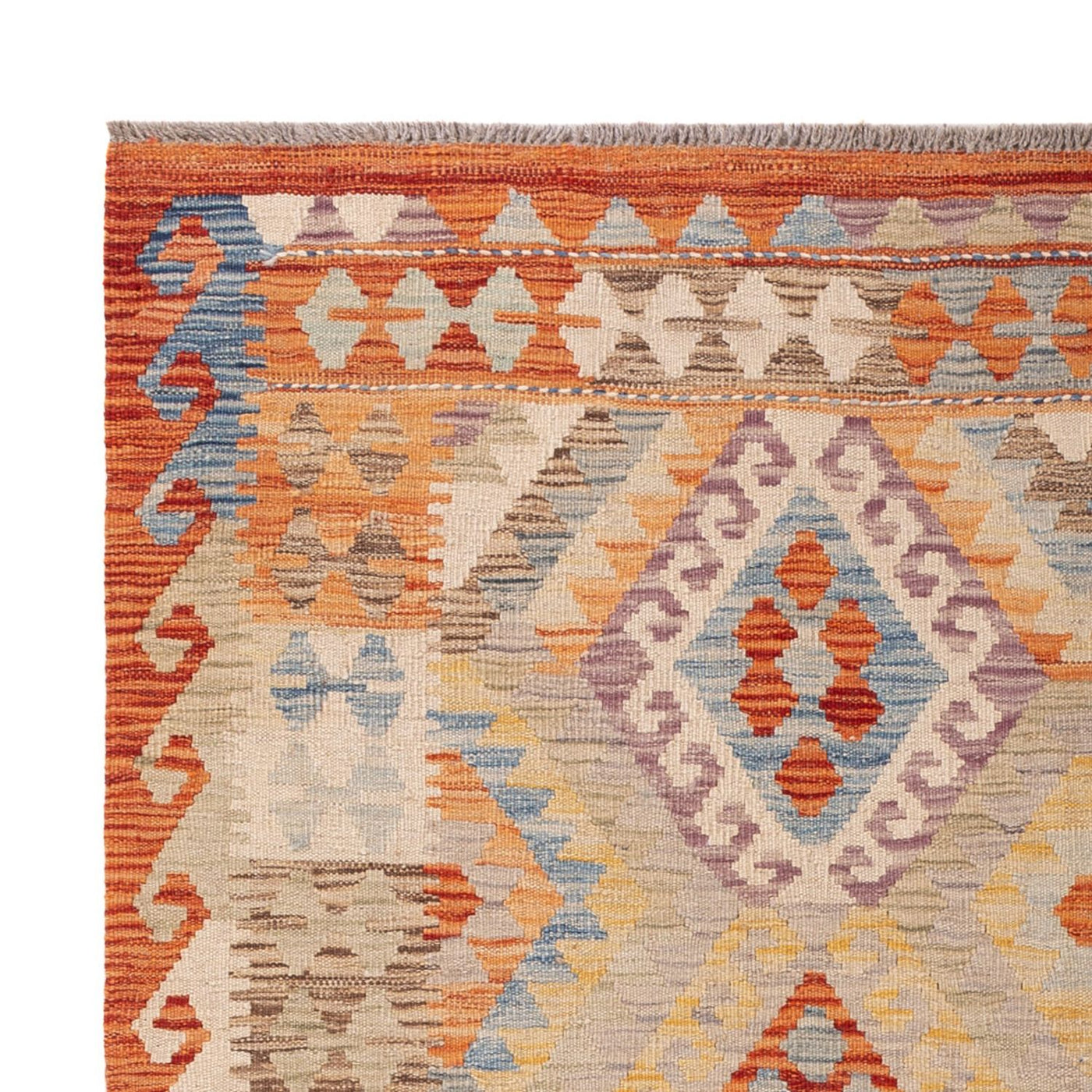 Kilim Maimana Tæppe 170x132cm - Uldtæppe