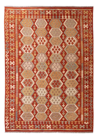 Kelim Carpet - Splash - 289 x 203 cm - flerfarvet