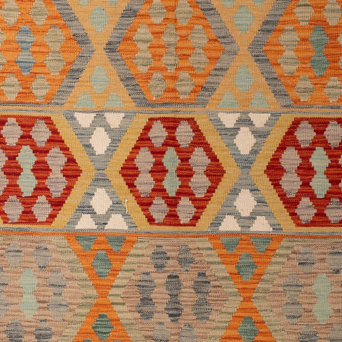 Kelim Carpet - Splash - 294 x 202 cm - flerfarvet