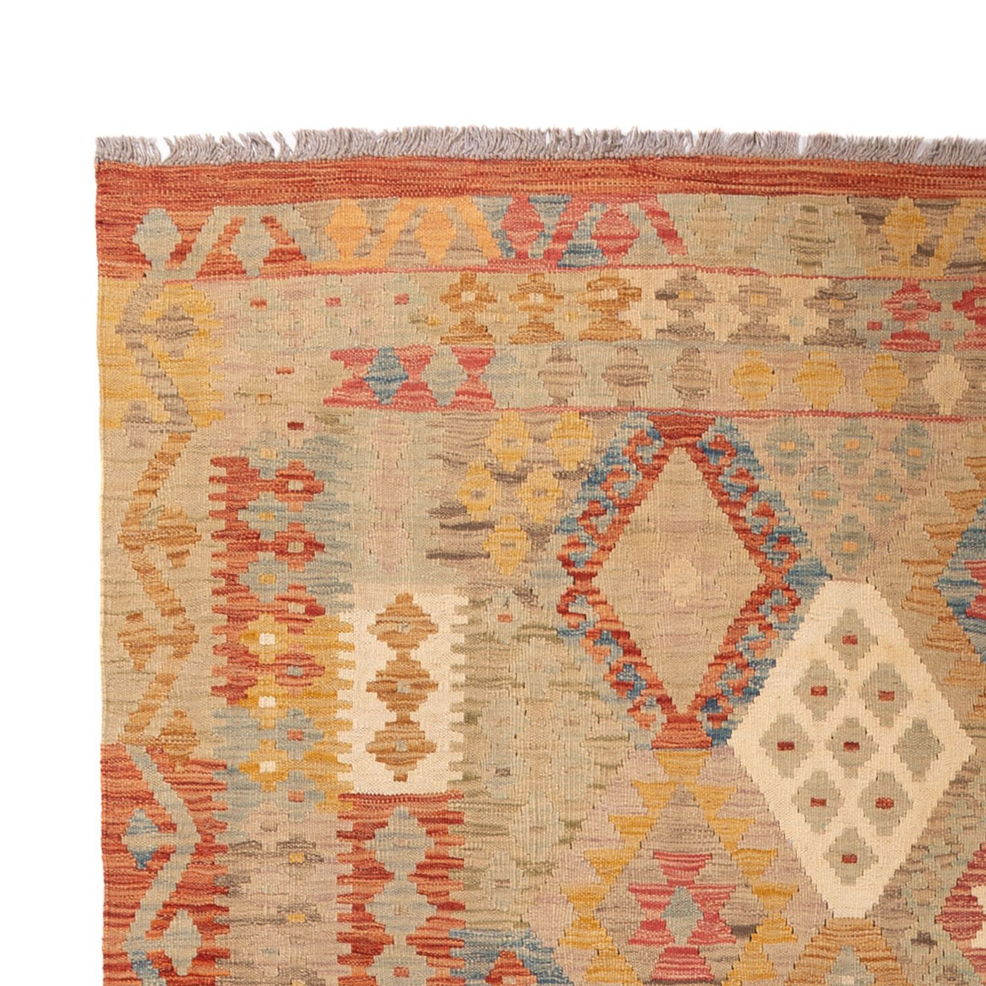 Kilim Maimana Tæppe 301x199cm - Uldtæppe