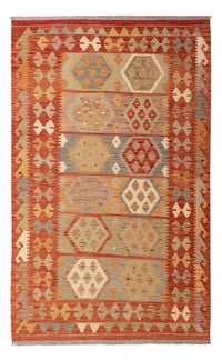 Kelim Carpet - Splash - 194 x 117 cm - flerfarvet